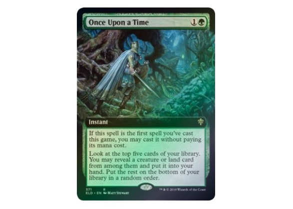 MTG Once Upon a Time Throne of Eldraine